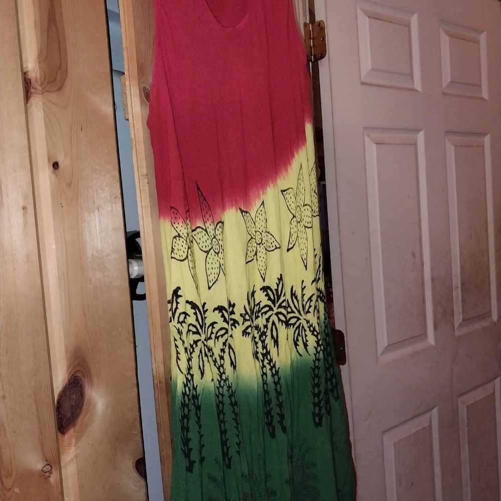 Colorful dress from Jamaica
